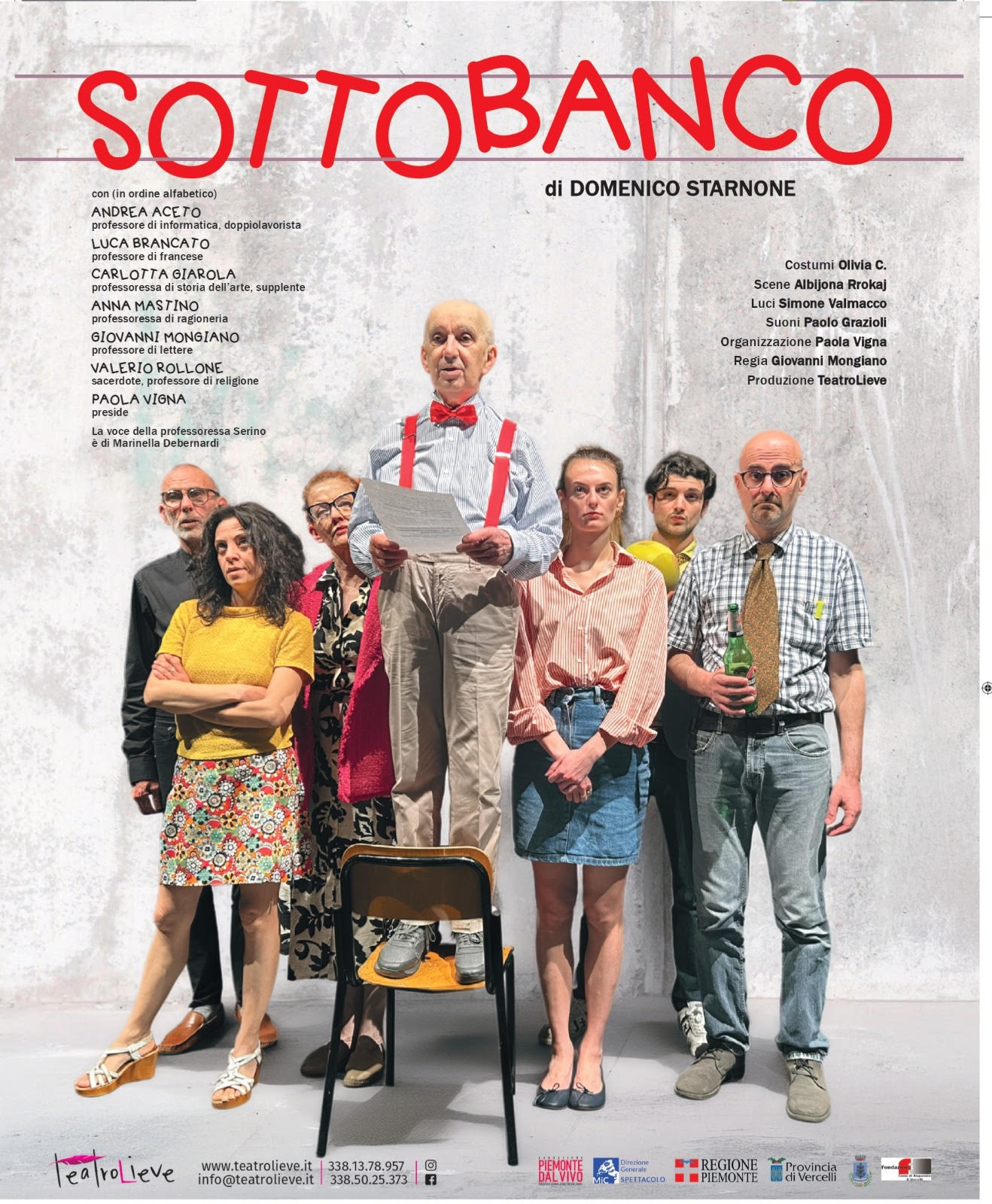 Sottobanco di TeatroLieve al Teatro Viotti