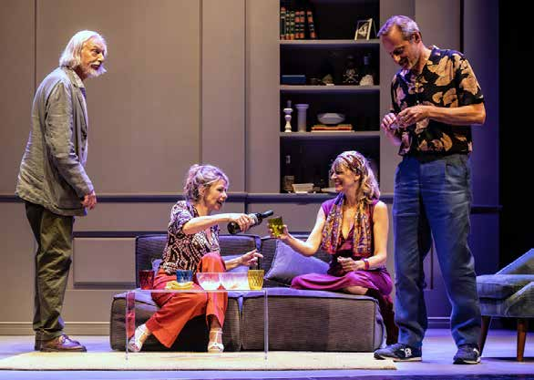 Amanda Sandrelli, Gigio Alberti, Alessandra Acciai e Alberto Giusta in Vicini di casa